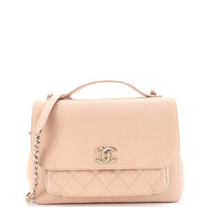 Chanel Large Business Affinity Flap Bag Quilted Caviar